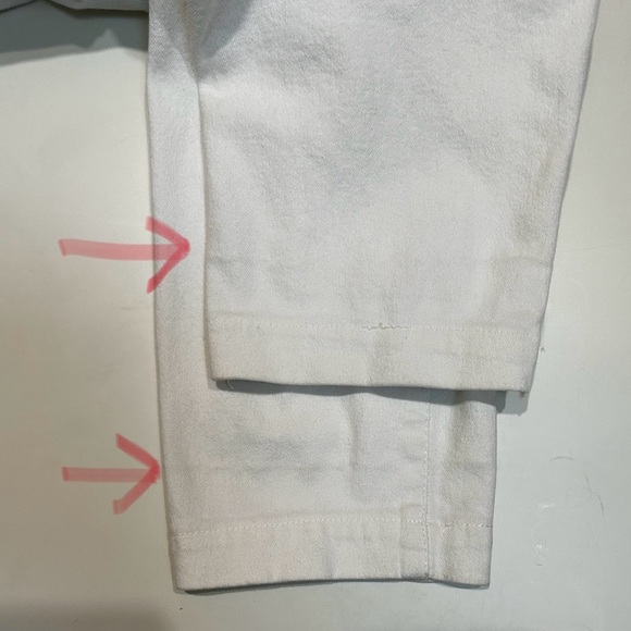 Versace Jeans Couture white denim high waisted Mom jeans. Size 32 - Picture 15 of 15